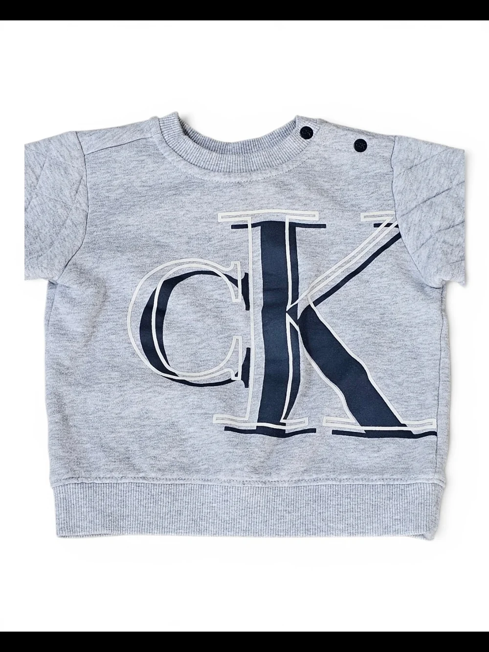 Calvin Klein Toddler Quilted Sweatshirt & Jogger Set 24M
